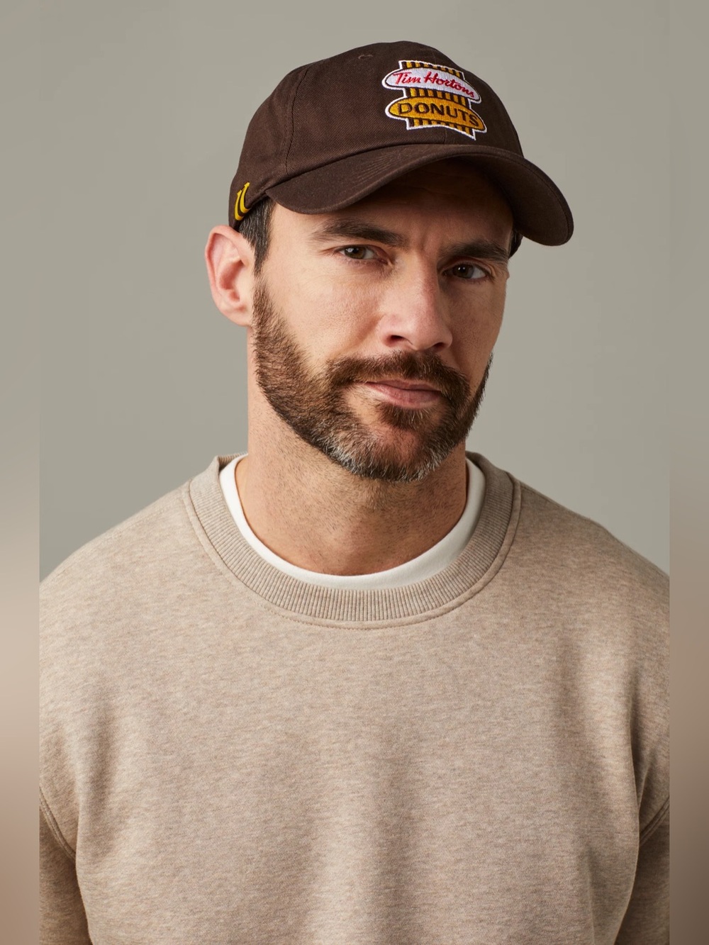 Tim Hortons Retro Logo Dad Hat - Espresso